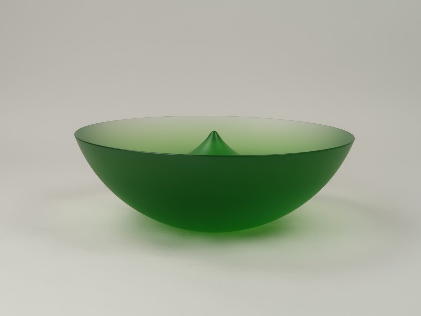 Fransisek Vizner Green Bowl with Peak