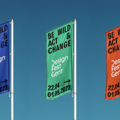 Design Fest Gent vlaggen