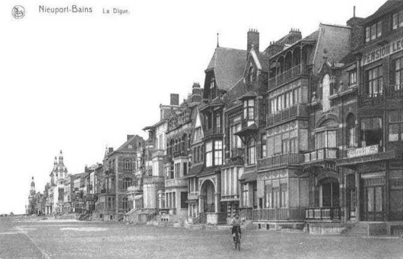 Other cottages along the road from Nieuwpoort-Bad to Nieuwpoort-Stad, in the period between 1923 and 1940